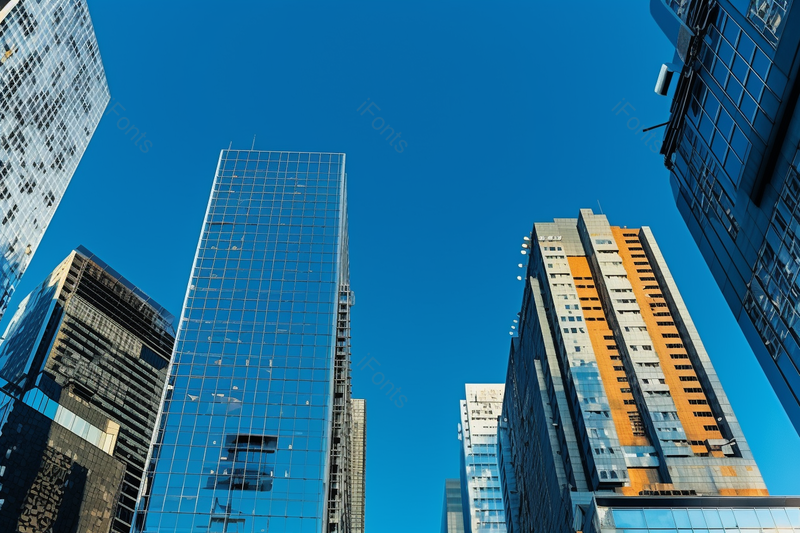 简约城市建筑摩天大楼写字楼风光图,高清,摄影图,摄影图片,图片大全,摄影图免费下载